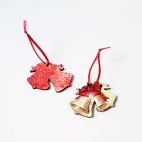 Sublimation Double-side MDF Christmas Ornaments -bell