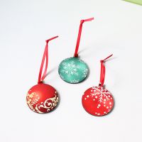 Sublimation Blank MDF Double-sided Christmas Ornaments
