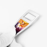 Sublimation Portable Metal Beer Blank Bottle Opener Keychains