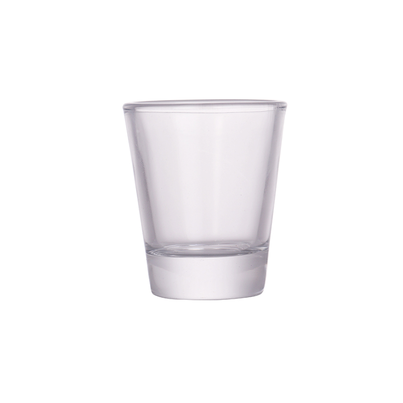Sublimation Blank Transparent 1.5oz Shot Glass
