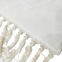 Non-slip Felt Mink Velvet Sublimation Door Mat with Tassel 40*60CM
