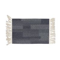 Non-slip Felt Mink Velvet Sublimation Door Mat with Tassel 40*60CM