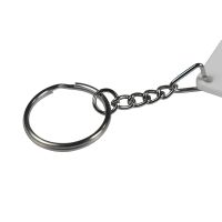 Sublimation PVC Double-sided keychain-rectangle