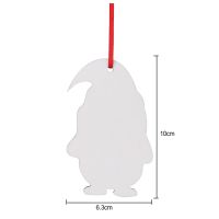 Sublimation Double-side MDF Christmas Ornaments -Dwarf