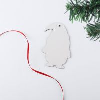 Sublimation Double-side MDF Christmas Ornaments -Dwarf