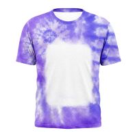 Sublimation Blank Unisex Bleached T-shirt-Rectangle-S