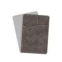Subimation PU Leather Cellphone card holders-dark grey