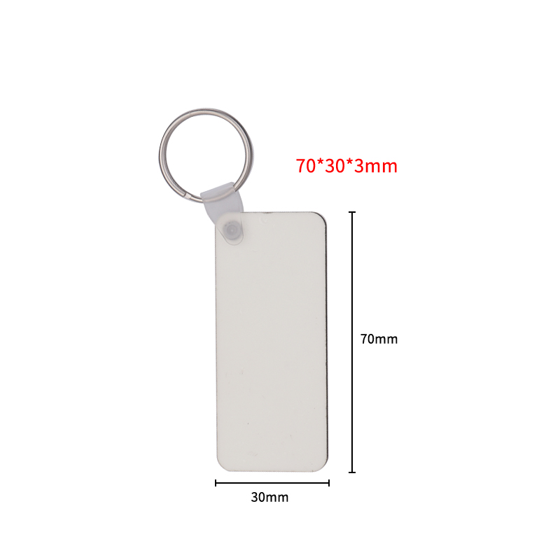 Mdf Keychain Mdf Custom Wholesale DIY Blank Sublimation MDF Keychain